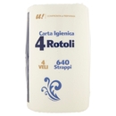 4 Rotoli Carta Igienica 4 Veli U! Confronta e Risparmia